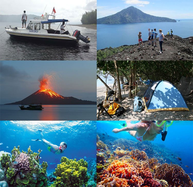 Krakatau Volcano Camping Tour 3 Days